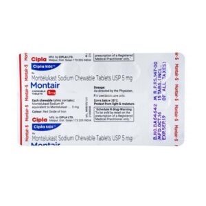 MONTAIR 5mg Chew Tablet 15's