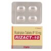 0003983 rizact 10mg tablet 4s 510
