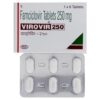 0004015 virovir 250mg tablet 6s 510