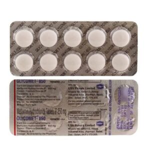 0004167 glycomet 850mg tablet 10s 510