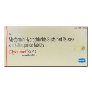 0004190 glycomet gp 1mg tablet 15s 510
