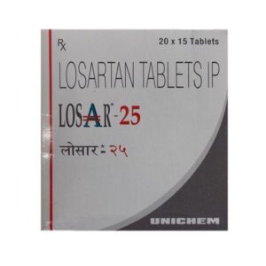 LOSAR 25mg Tablet 15's